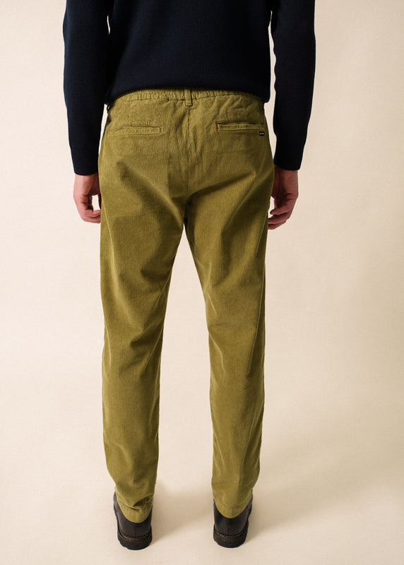 Saint James Auguste Corduroy Trousers FOUGERE