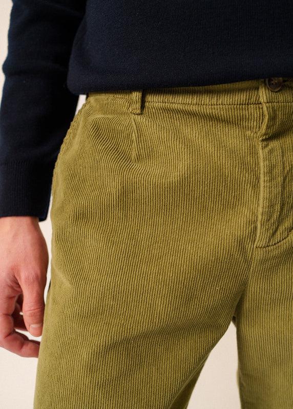 Saint James Auguste Corduroy Trousers FOUGERE