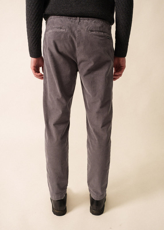 Saint James Auguste Corduroy Trousers GRIS