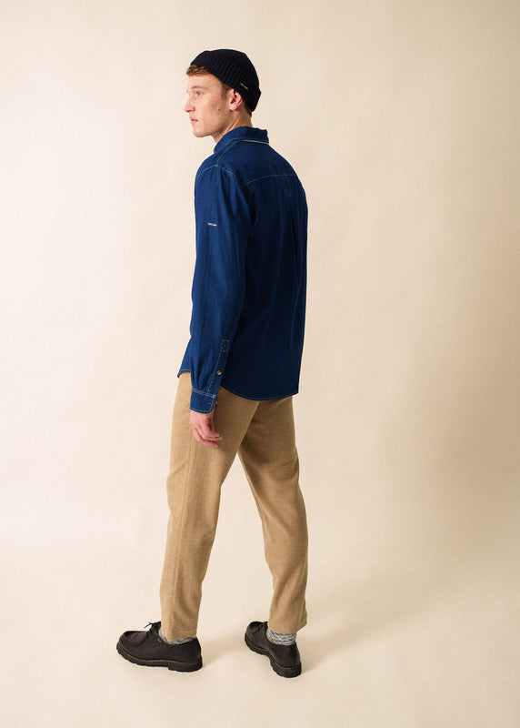 Saint James Aylan Denim Shirt DENIM