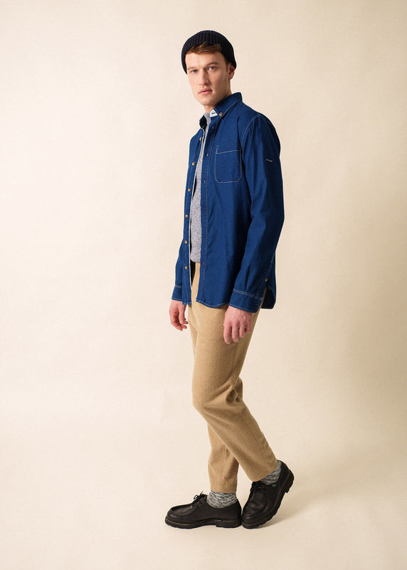 Saint James Aylan Denim Shirt DENIM