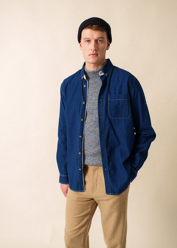 saint james Aylan Denim shirt DENIM