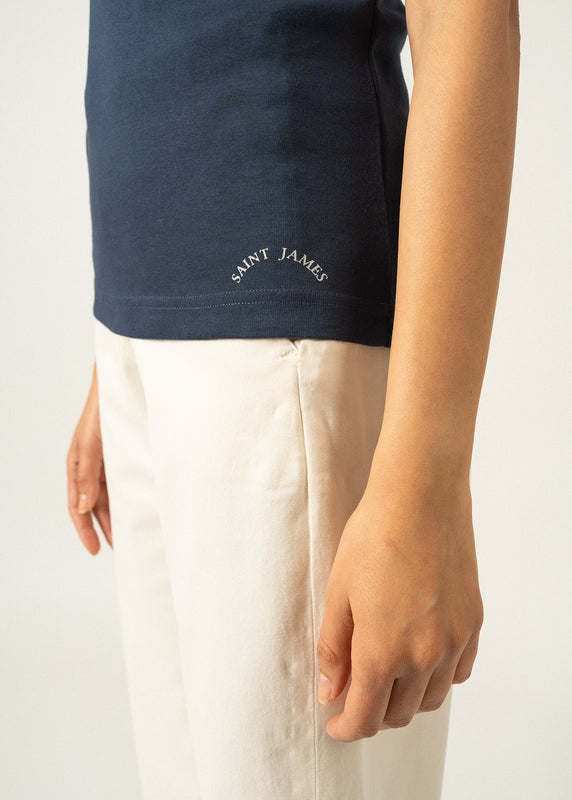 Saint James Bastia Tank Top MARINE