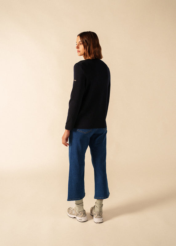 Saint James Blainville V Neck Cardigan NAVY