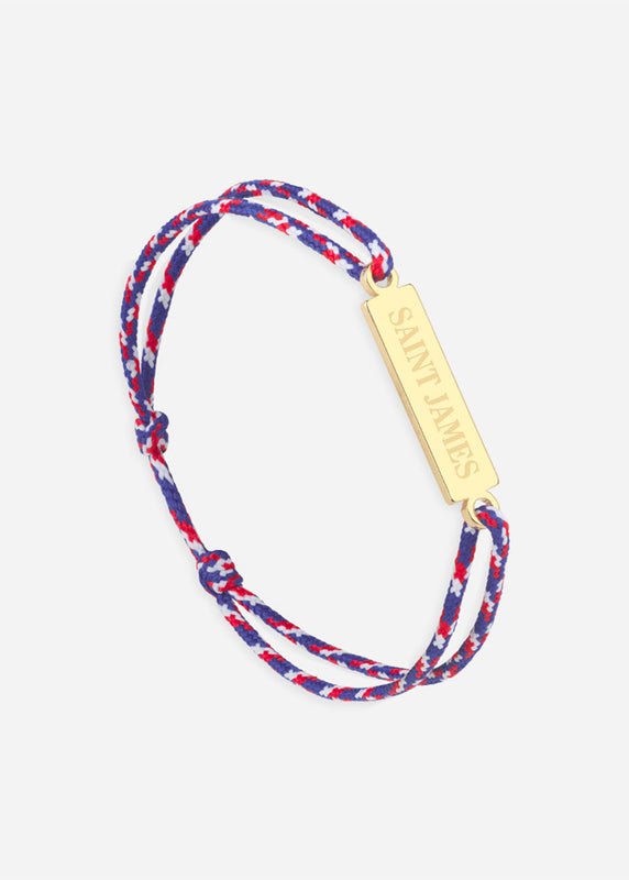 saint james Bracelet Logo OR/TRICOLORE