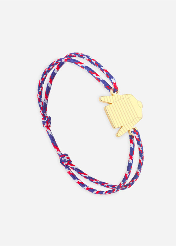 saint james Bracelet Marinière OR/TRICOLORE