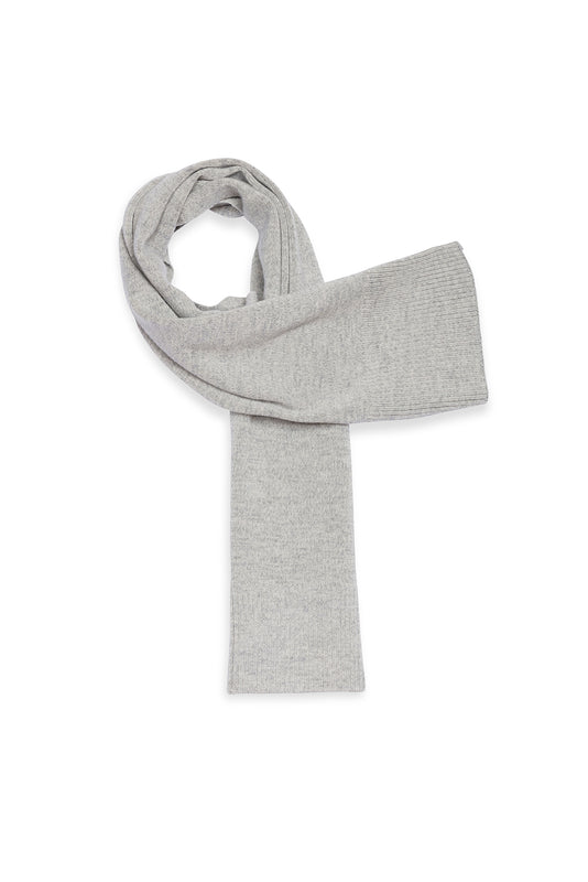 saint james Bréauté wool scarf GRIS CLAIR/ECRU