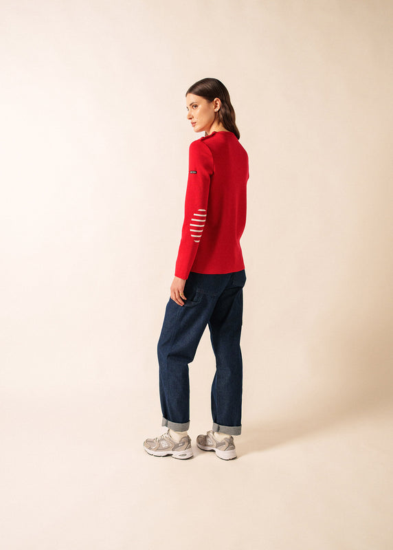 Saint James Bregançon Plain Sailor Jumper TULIPE