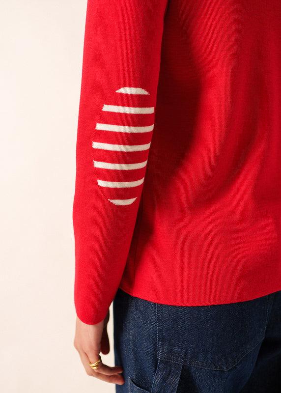 Saint James Bregançon Plain Sailor Jumper TULIPE