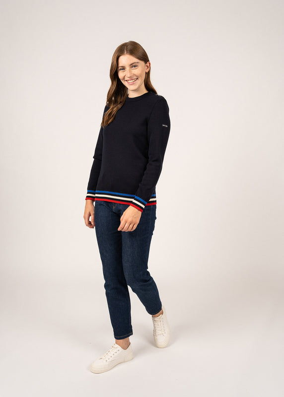 Saint James Brégançon Sailor Jumper NAVY