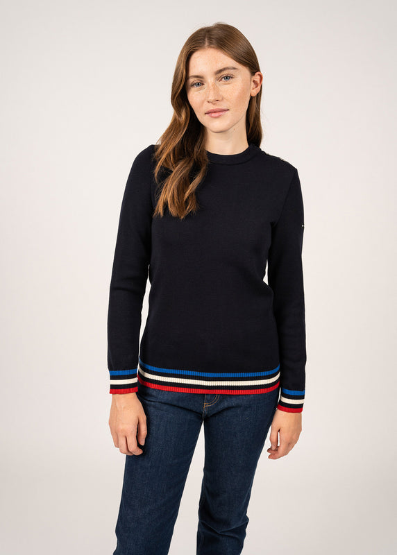 saint james Brégançon sailor jumper NAVY