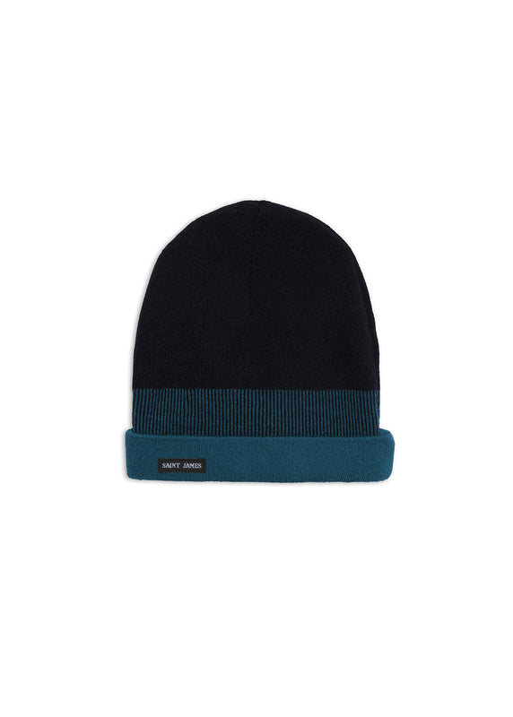 saint james Bretagne Two-tone Beanie MARINE/LAC