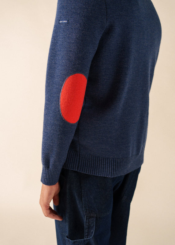 Saint James Cancale Plain Sailor Jumper JEAN/RODEO