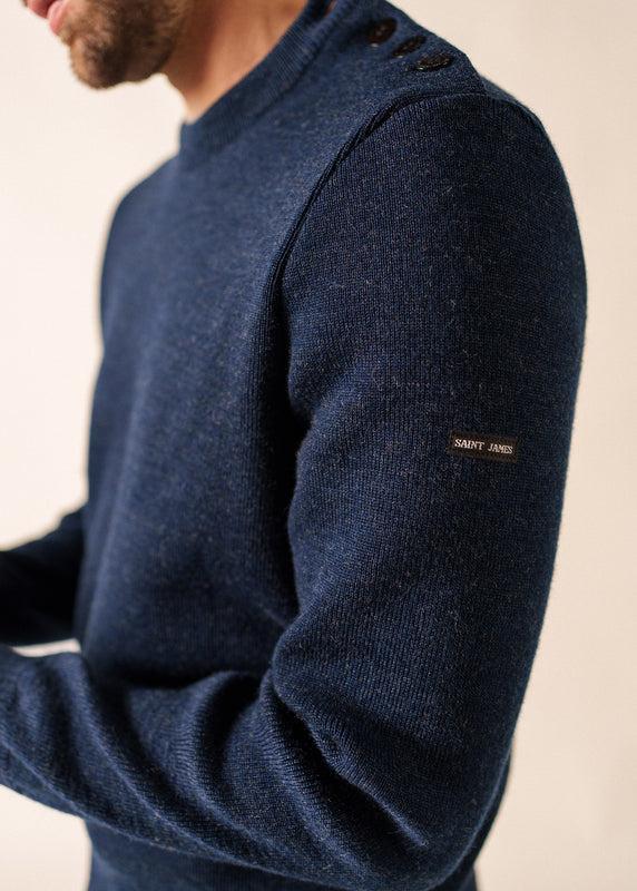 Saint James Cancale Sailor Jumper BLEU CHINE