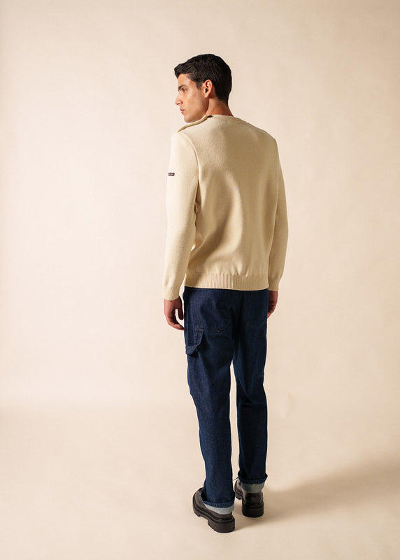 Saint James Cancale Sailor Jumper ECRU