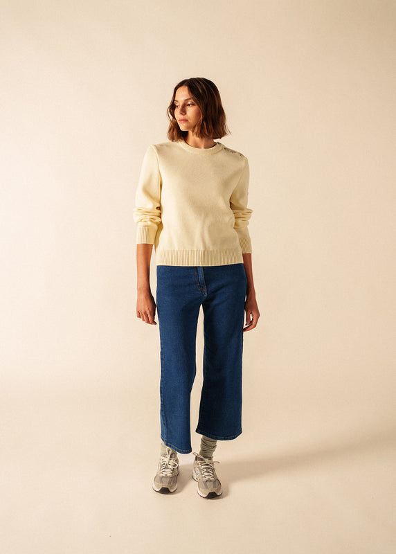 Saint James Cancale Sailor Jumper ECUME