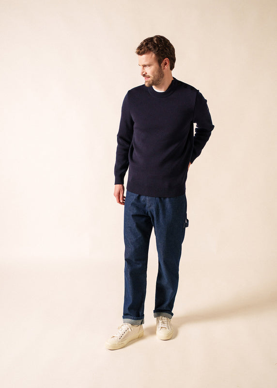 Saint James Cancale Sailor Jumper MARINE