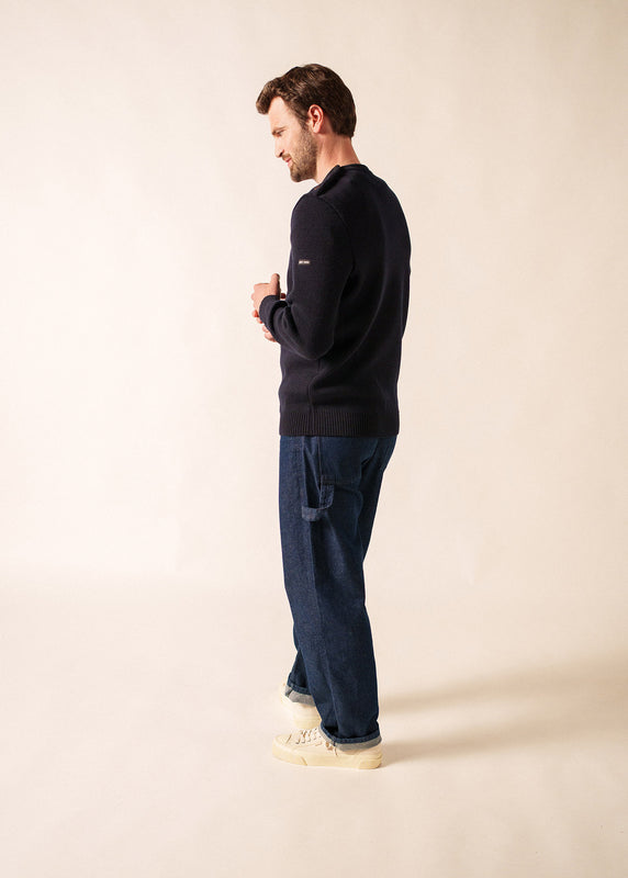 Saint James Cancale Sailor Jumper NAVY