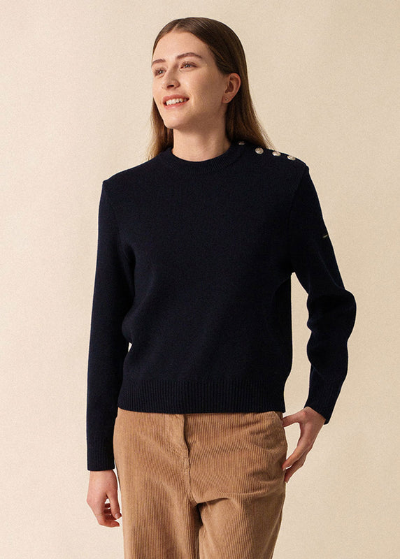 saint james Cancale sailor jumper NAVY