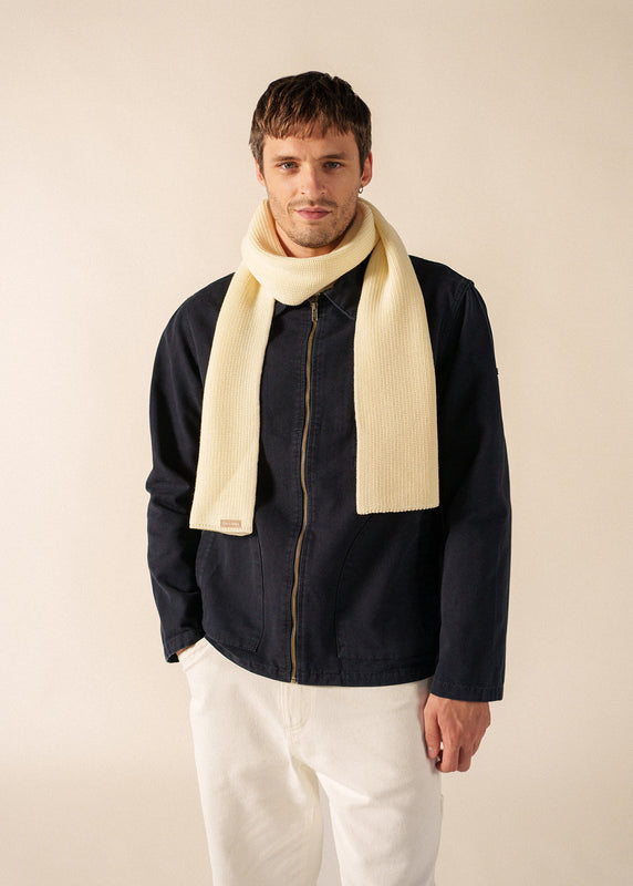 Saint James Canoe Scarf ECUME