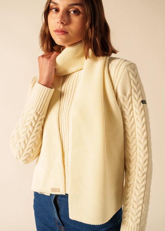 saint james Canoe scarf ECUME