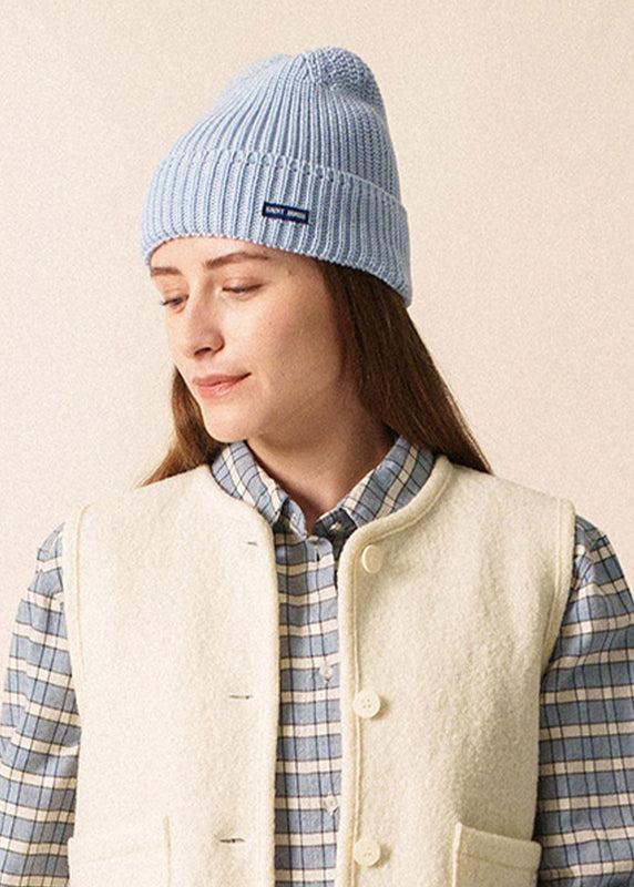 saint james Canot turn-up hat CIEL CHINE