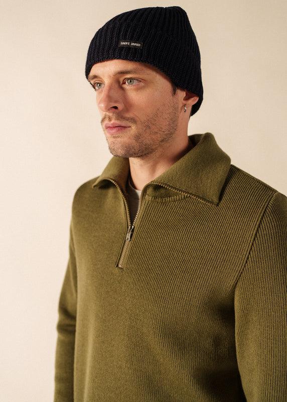 Saint James Canot Turn-up Hat NAVY