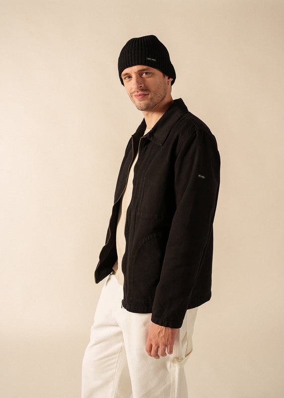 Saint James Canot Turn-up Hat NOIR