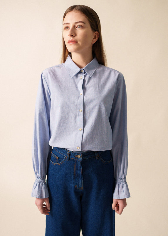 saint james Céleste shirt CHAMBRAY