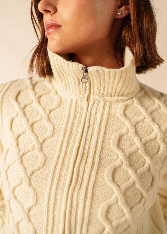 Saint James Césane Short Vest ECUME