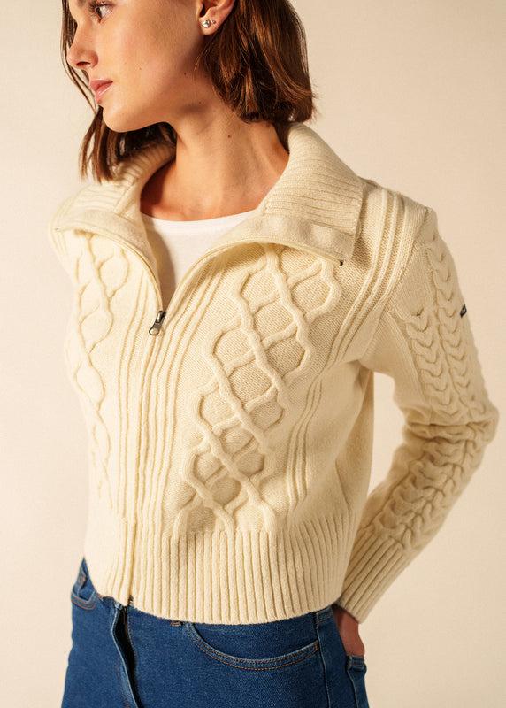 saint james Césane short vest ECUME