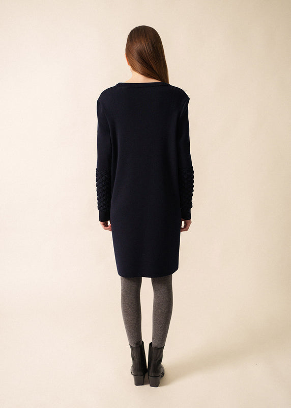 Saint James Cluses Dress NAVY