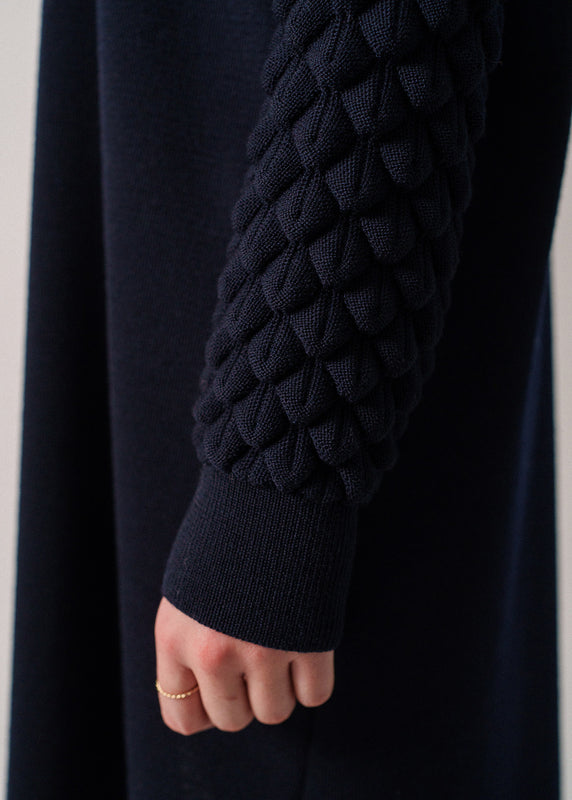 Saint James Cluses Dress NAVY