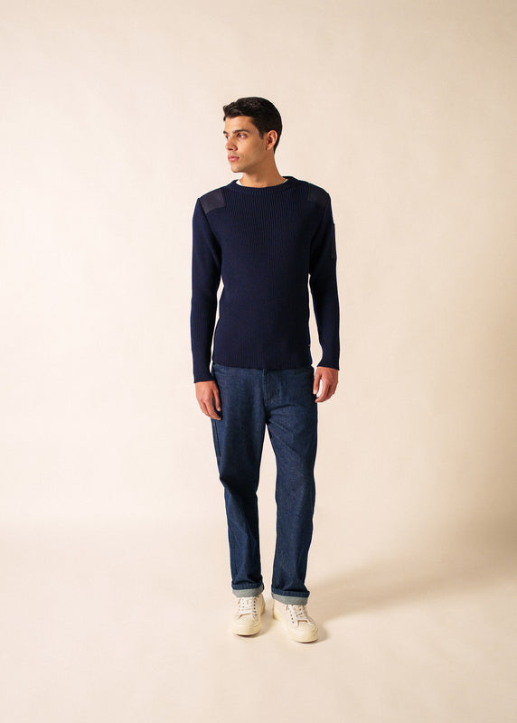 Saint James Condor Military Inspired Jumper MARINE