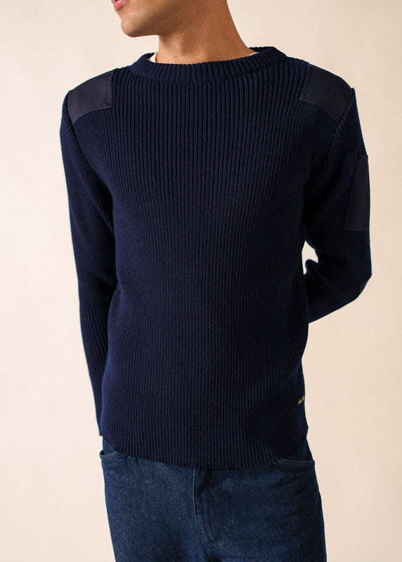Saint James Condor Military Inspired Jumper MARINE