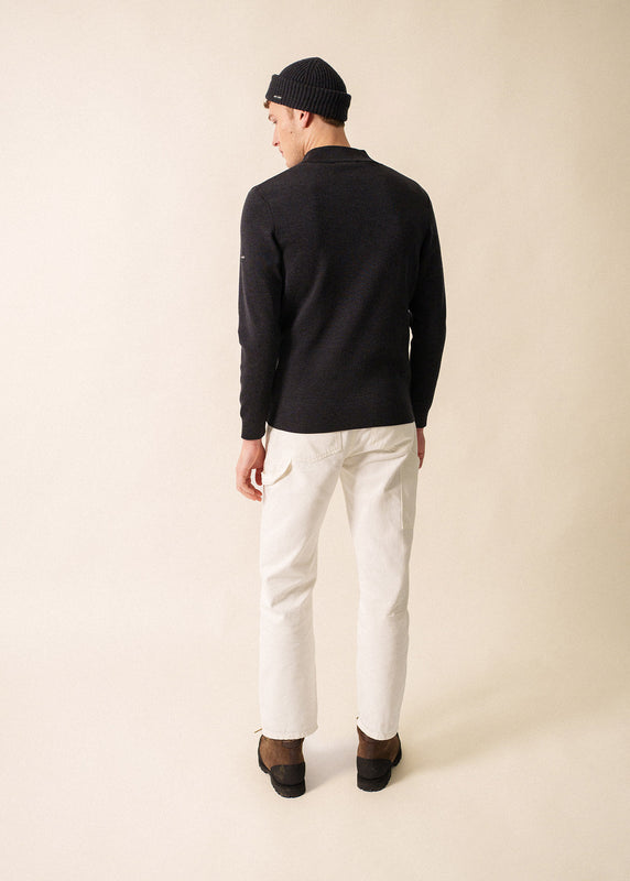 Saint James Crossley Jumper ANTHRACITE/TONIC