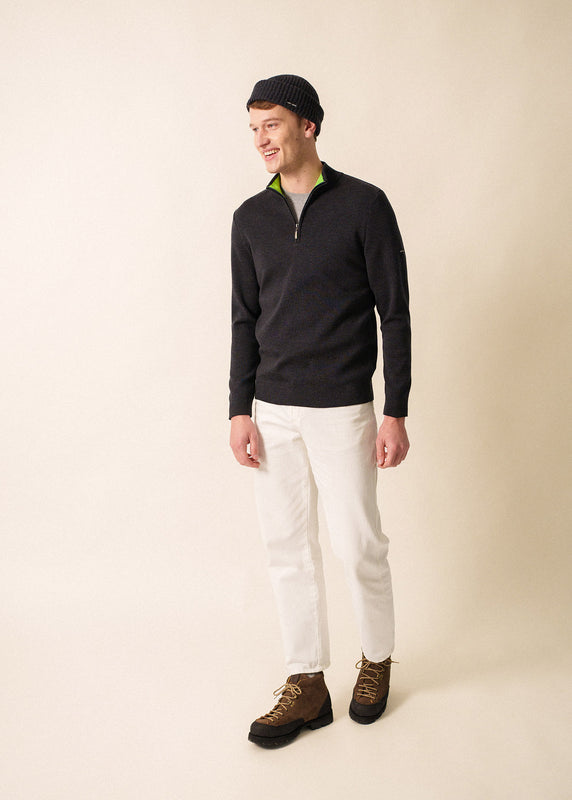 Saint James Crossley Jumper ANTHRACITE/TONIC