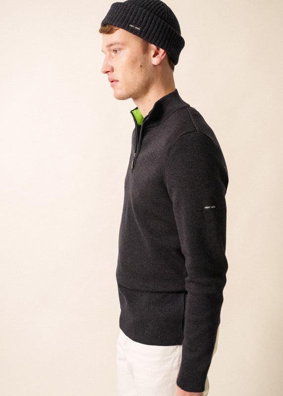 saint james Crossley jumper ANTHRACITE/TONIC