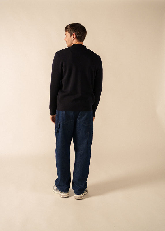 Saint James Crossley Jumper NAVY/GRIS