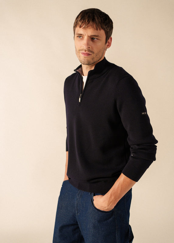 saint james Crossley jumper NAVY/GRIS