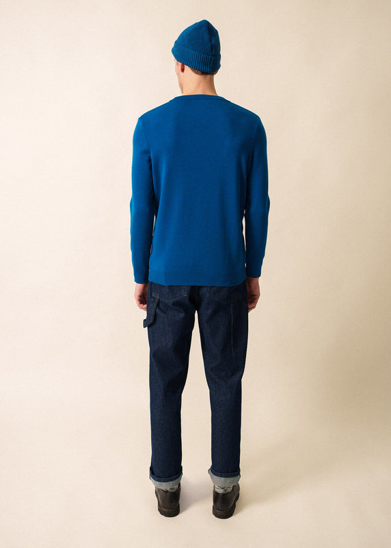 Saint James Cruiser Round Neck Jumper LAC