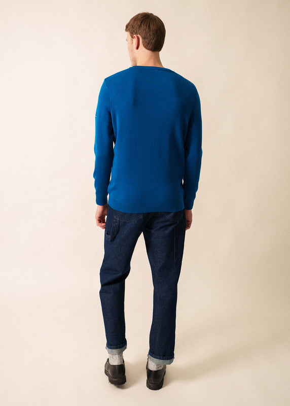 Saint James Cuirassé V Neck Jumper LAC