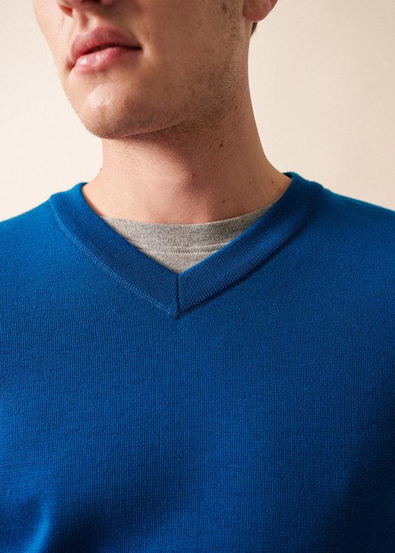 Saint James Cuirassé V Neck Jumper LAC