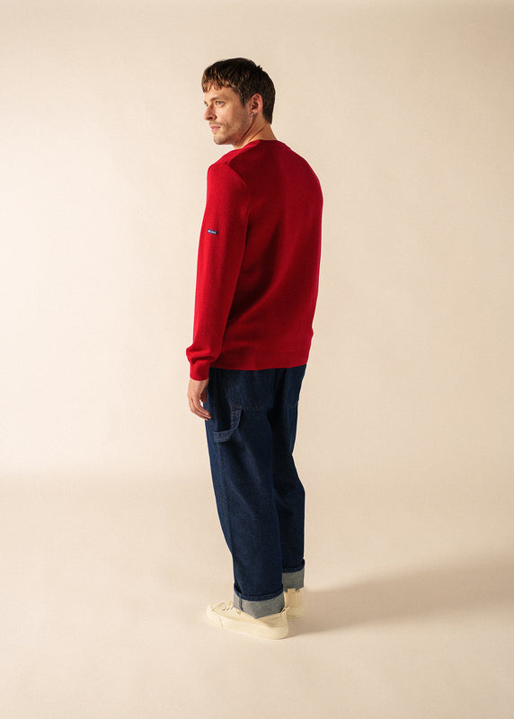 Saint James Cuirassé V Neck Jumper PERSAN