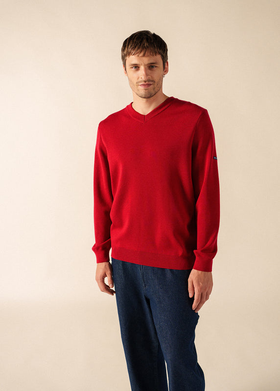 saint james Cuirassé V neck jumper PERSAN