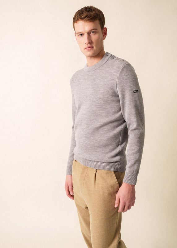 saint james Dinan sailor jumper GRIS CLAIR