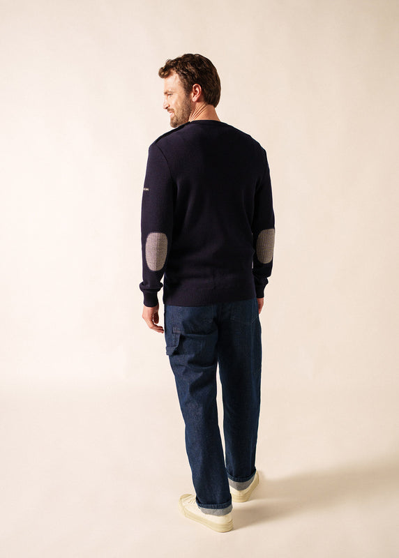 Saint James Dinan Sailor Jumper MARINE