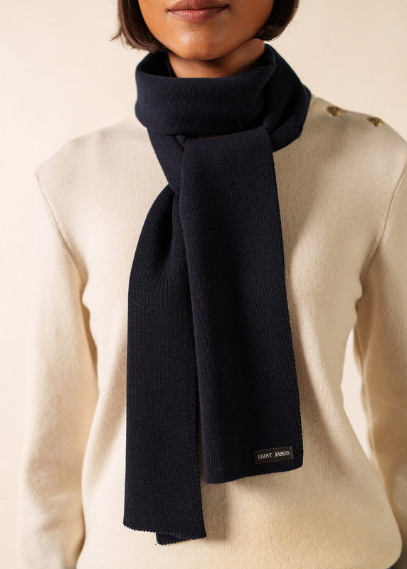 Saint James Duguay Scarf NAVY