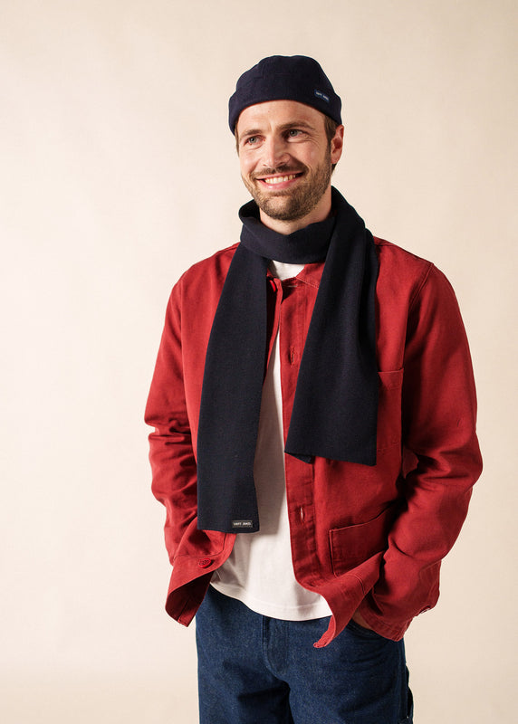 Saint James Duguay Scarf NAVY