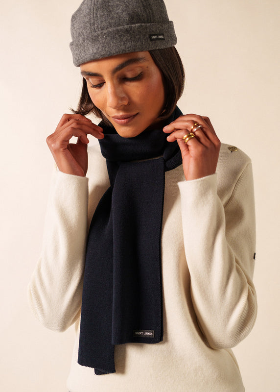 saint james Duguay scarf NAVY